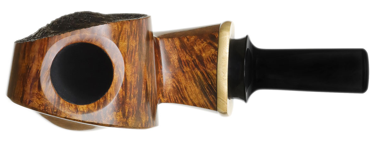Scott Klein Partially Sandblasted Blowfish with Boxwood