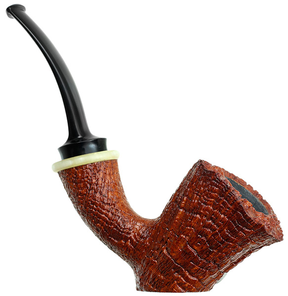 Pete Prevost Sandblasted Cherrywood with Horn