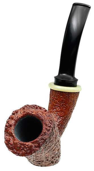 Pete Prevost Sandblasted Cherrywood with Horn