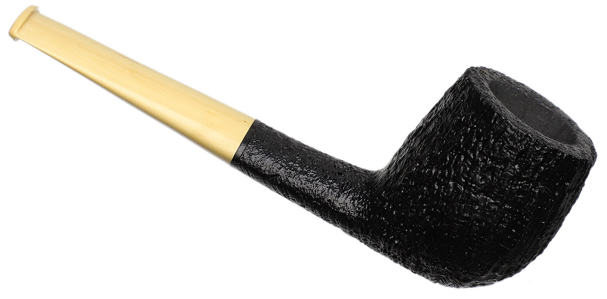 Pete Prevost Sandblasted Pot with Boxwood Stem