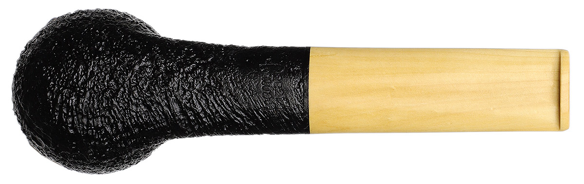 Pete Prevost Sandblasted Pot with Boxwood Stem