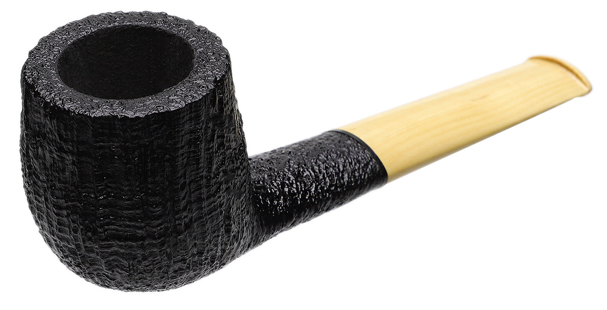 Pete Prevost Sandblasted Pot with Boxwood Stem