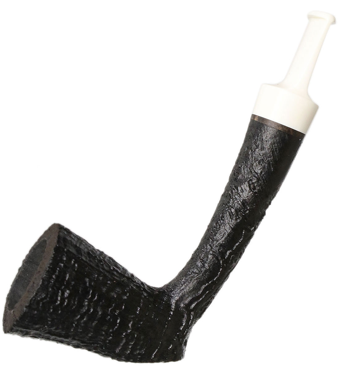 Pete Prevost Sandblasted Mini Bent Dublin Sitter with Bakelite