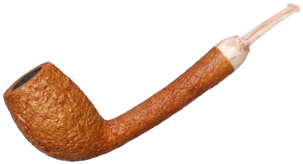 Pete Prevost Sandblasted Bent Egg with Bakelite