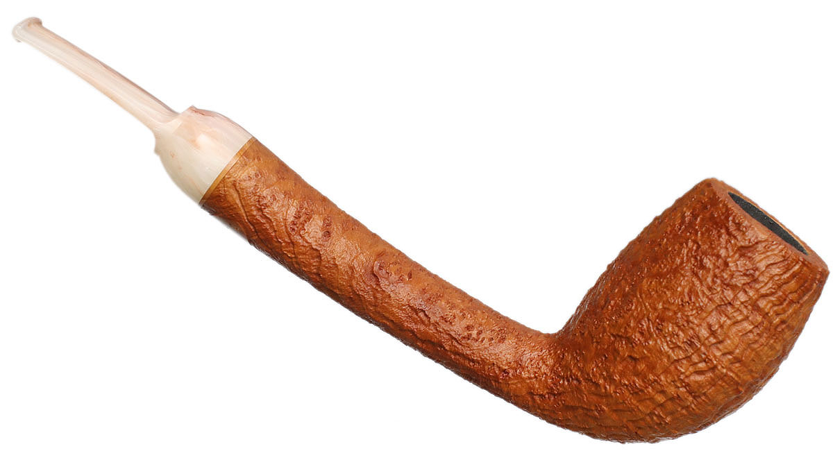 Pete Prevost Sandblasted Bent Egg with Bakelite