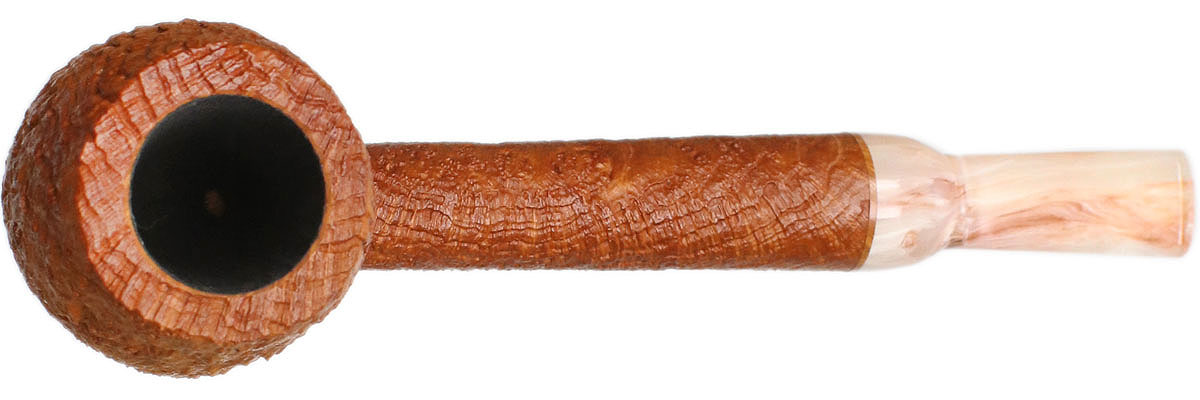 Pete Prevost Sandblasted Bent Egg with Bakelite