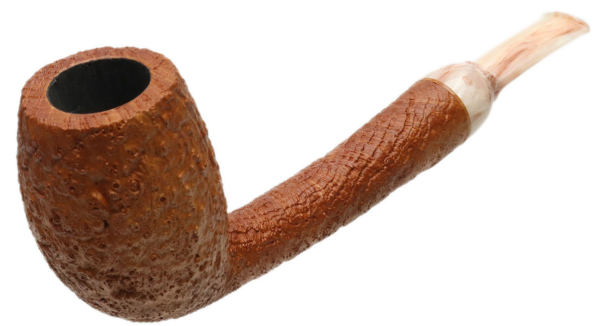 Pete Prevost Sandblasted Bent Egg with Bakelite