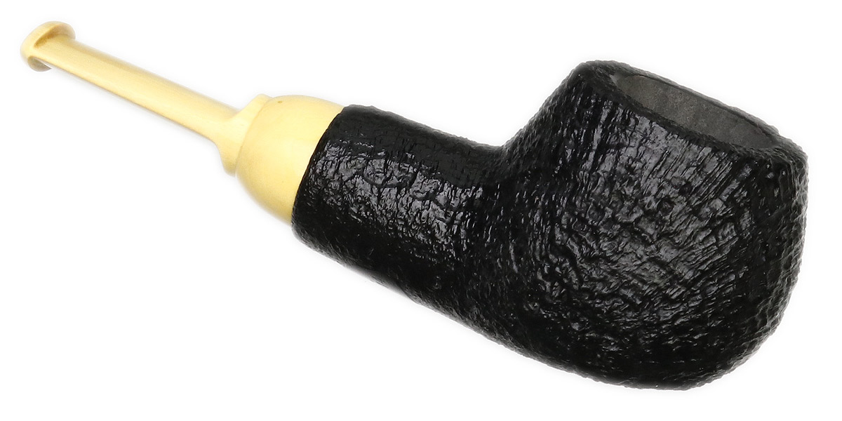 Pete Prevost Sandblasted Apple with Boxwood Stem