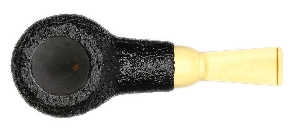 Pete Prevost Sandblasted Apple with Boxwood Stem