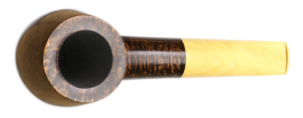 Pete Prevost Smooth Billiard with Boxwood Stem