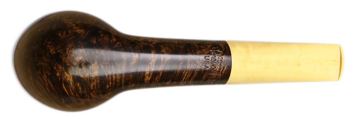 Pete Prevost Smooth Billiard with Boxwood Stem