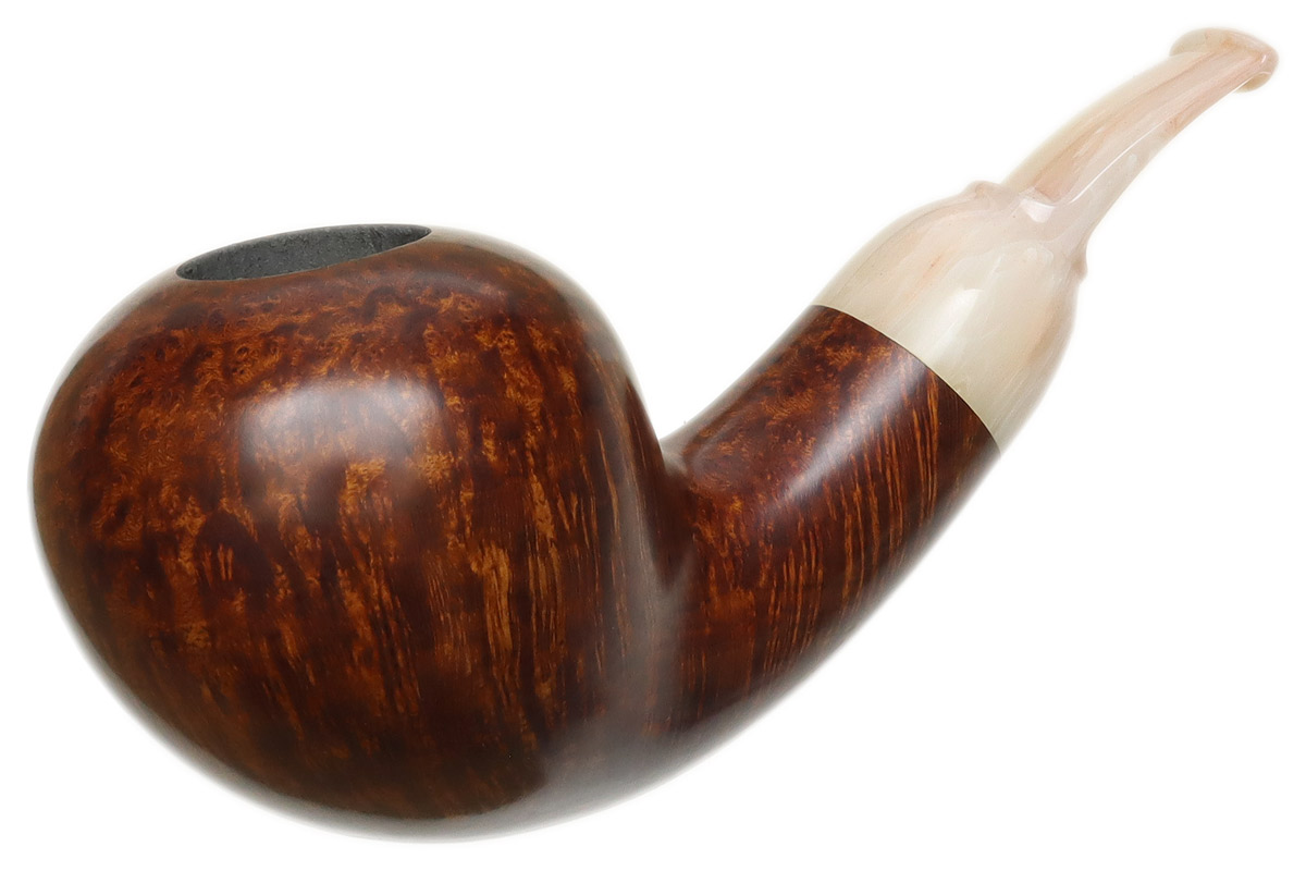 Pete Prevost Smooth Bent Apple with Bakelite