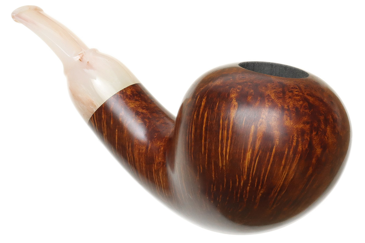 Pete Prevost Smooth Bent Apple with Bakelite
