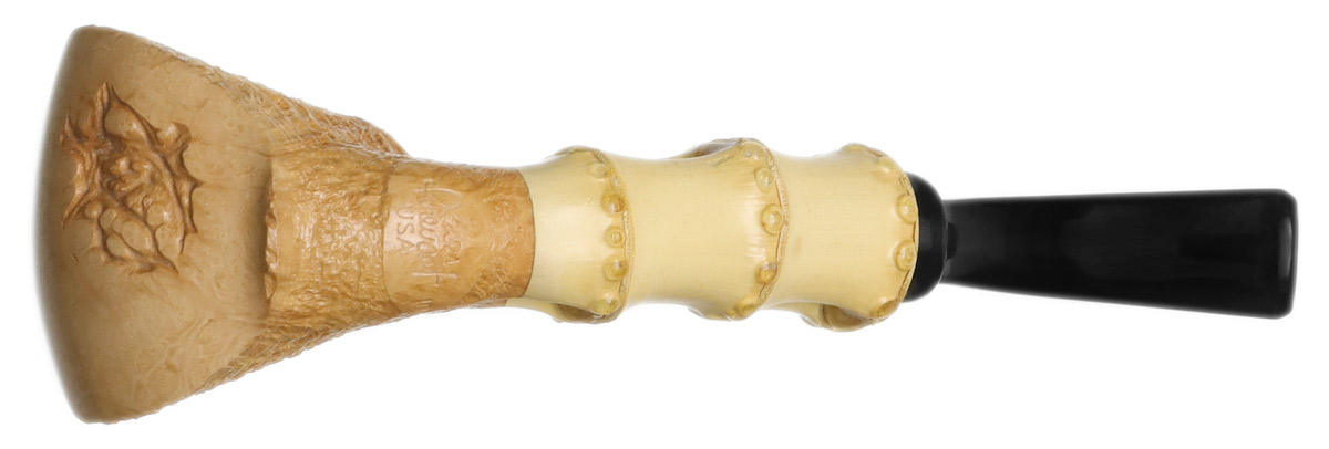 Pete Prevost Natural Partially Sandblasted Volcano with Bamboo