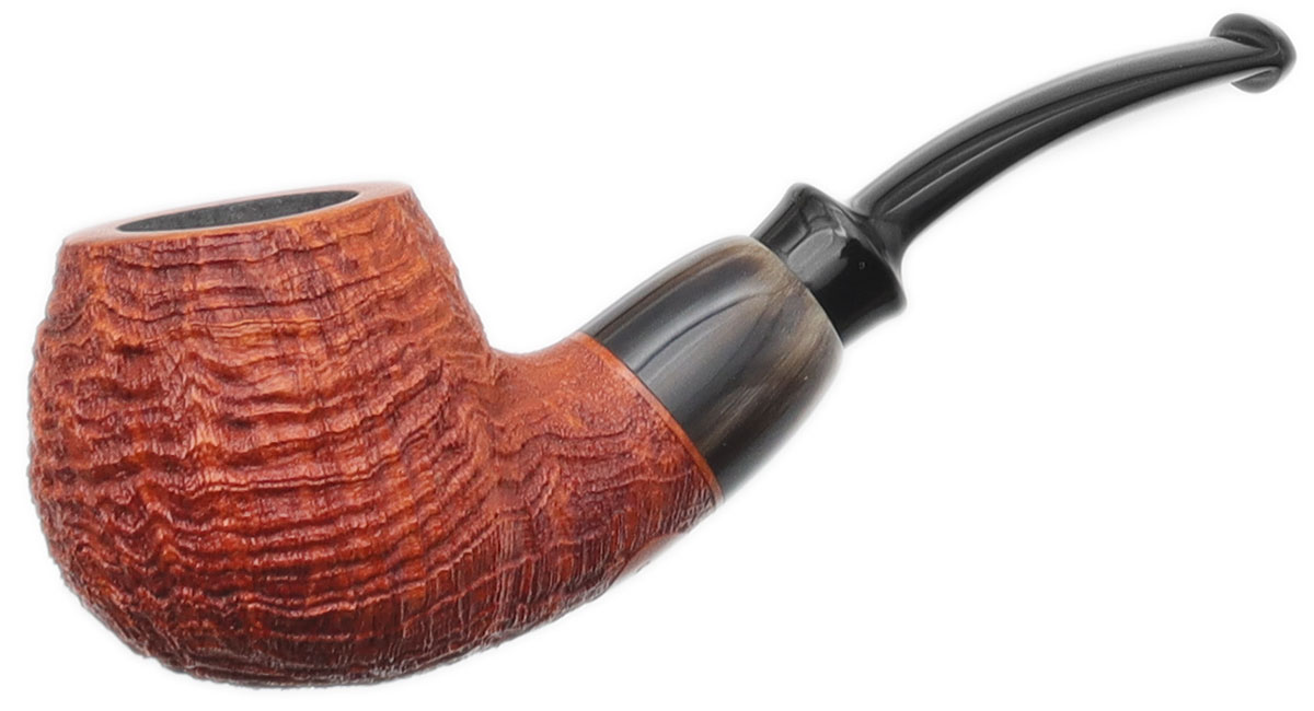 Pete Prevost Sandblasted Bent Apple with Horn
