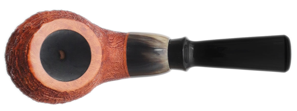 Pete Prevost Sandblasted Bent Apple with Horn