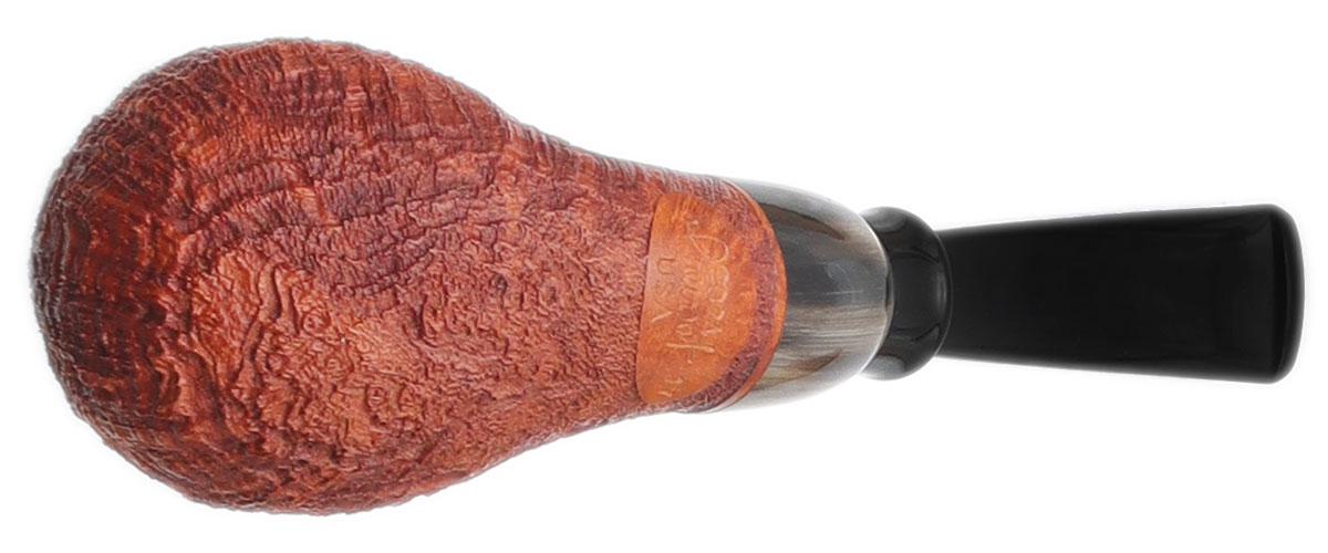 Pete Prevost Sandblasted Bent Apple with Horn