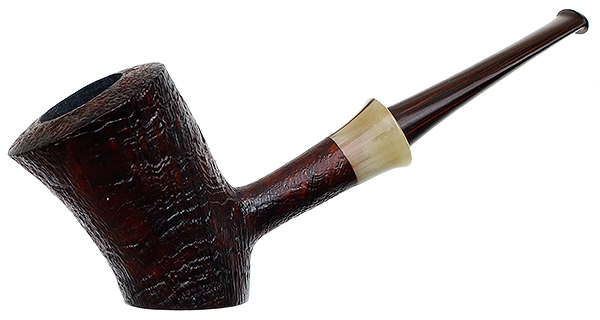 Gabriele Sandblasted Poker with Horn (Turtle)