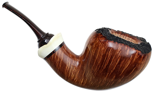 Gabriele Smooth Bent Acorn with Warthog Tusk (Nautilus)