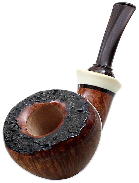 Gabriele Smooth Bent Acorn with Warthog Tusk (Nautilus)