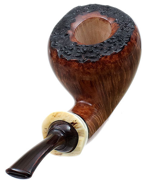 Gabriele Smooth Bent Acorn with Warthog Tusk (Nautilus)