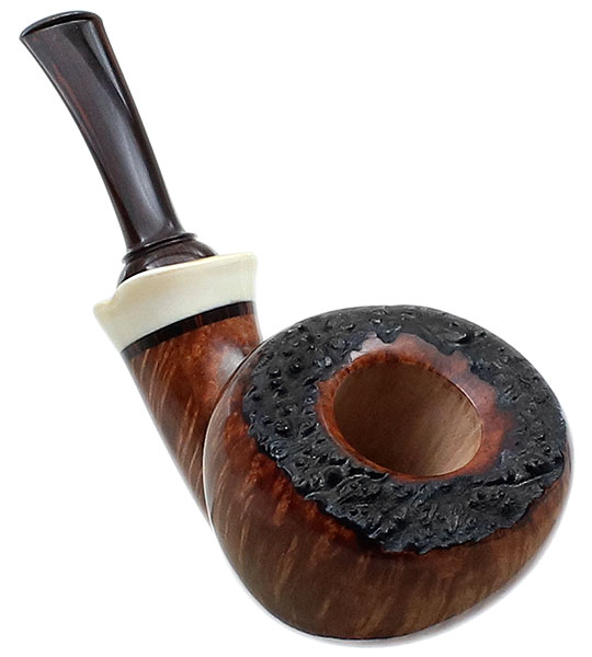 Gabriele Smooth Bent Acorn with Warthog Tusk (Nautilus)