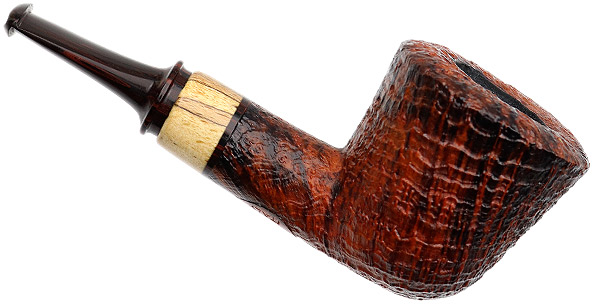 Gabriele Sandblasted Pot with Masur Birch (Turtle)