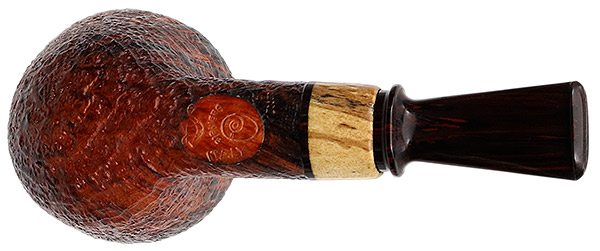 Gabriele Sandblasted Pot with Masur Birch (Turtle)