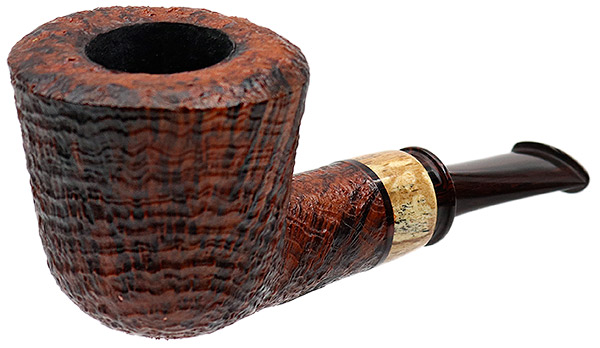 Gabriele Sandblasted Pot with Masur Birch (Turtle)
