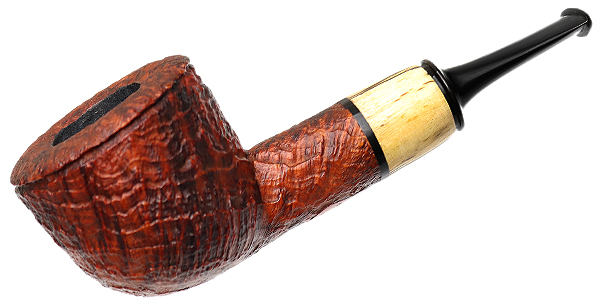 Gabriele Sandblasted Pot with Masur Birch (Turtle)