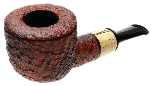 Gabriele Sandblasted Pot with Masur Birch (Turtle)