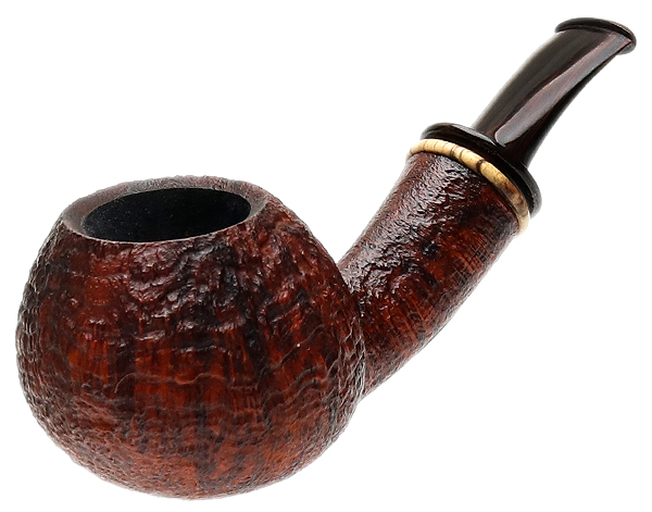 Gabriele Sandblasted Bent Apple with Masur Birch (Turtle)