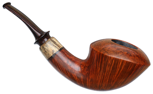 Gabriele Smooth Bent Dublin with Masur Birch (Nautilus)