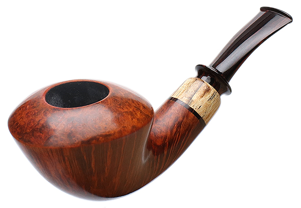 Gabriele Smooth Bent Dublin with Masur Birch (Nautilus)