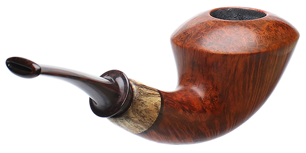 Gabriele Smooth Bent Dublin with Masur Birch (Nautilus)