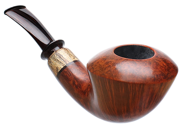 Gabriele Smooth Bent Dublin with Masur Birch (Nautilus)
