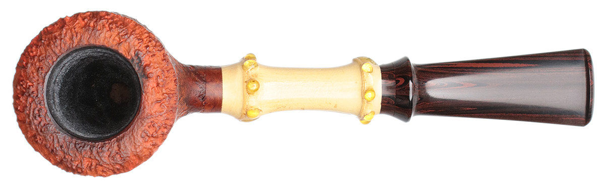 Gabriele Sandblasted Poker with Bamboo (Turtle)
