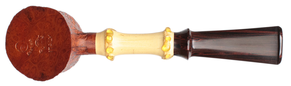 Gabriele Sandblasted Poker with Bamboo (Turtle)