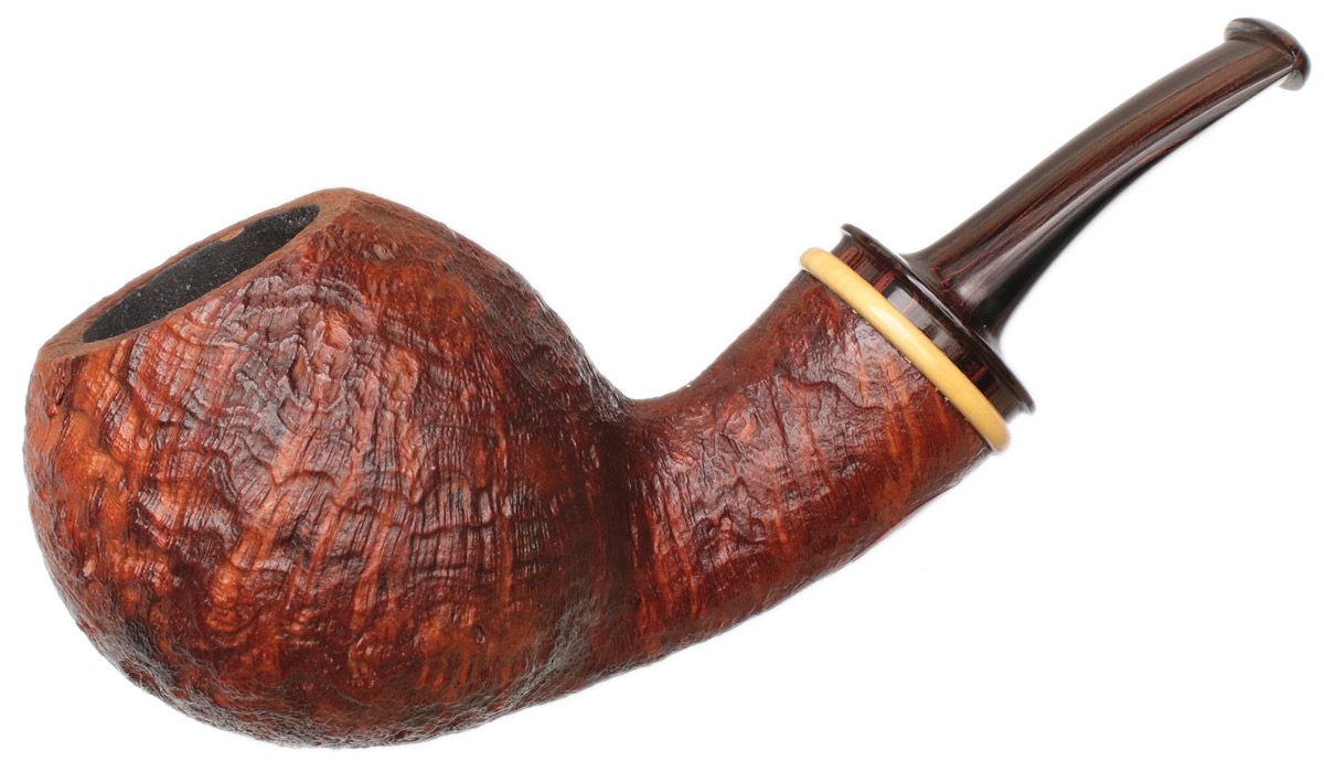 Gabriele Sandblasted Bent Apple with Boxwood (Turtle)