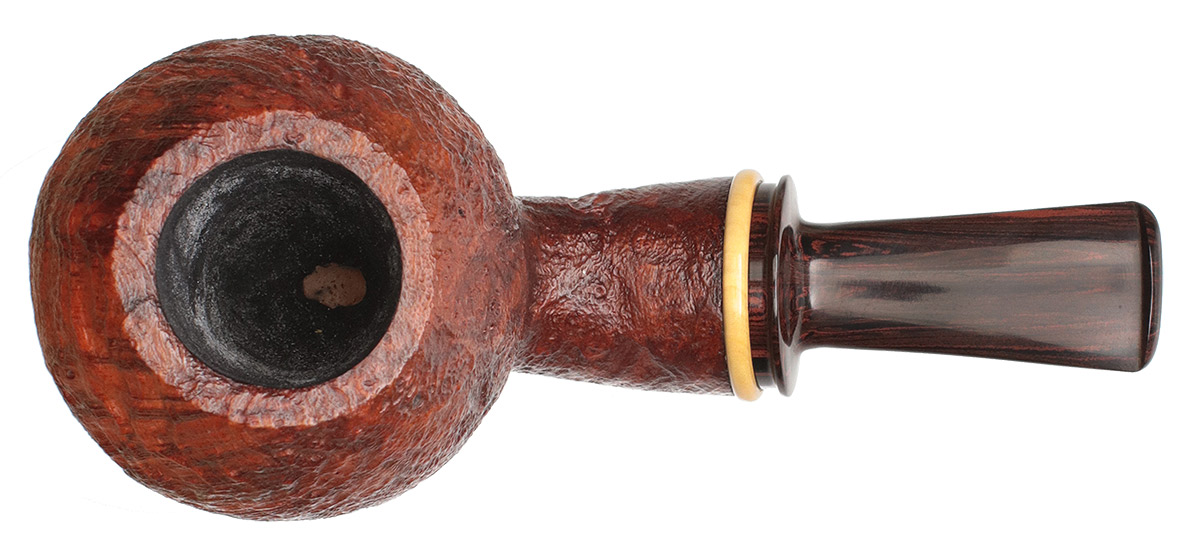 Gabriele Sandblasted Bent Apple with Boxwood (Turtle)