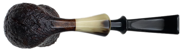 Chris Asteriou Sandblasted Vintage Bent Pot with Horn (35/17)