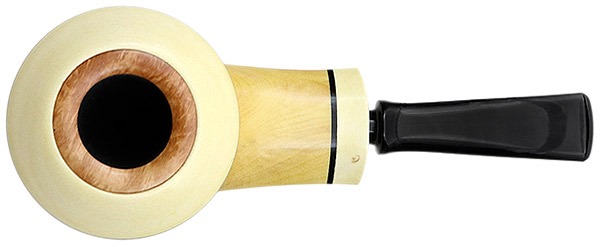 Chris Asteriou Smooth Boxwood Calabash with Holly (56/17)