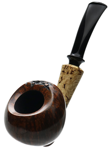 Chris Asteriou Smooth Strawberry with Curly Birch (28/18)