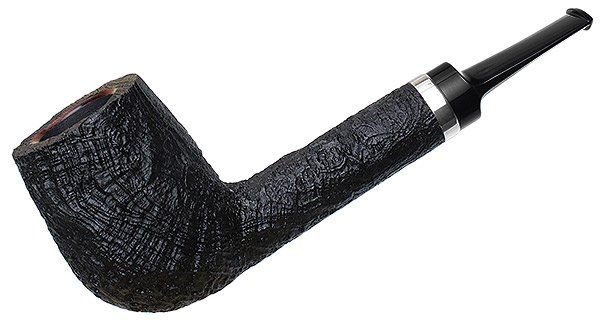 Chris Asteriou Sandblasted Oversized Strawberry Wood Lovat with Silver (108/18)