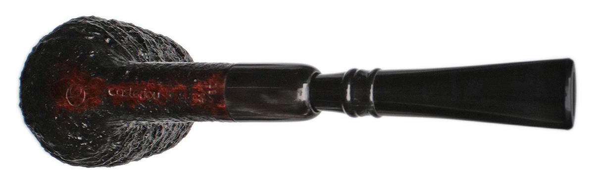 Chris Asteriou Sandblasted Billiard with Horn Spigot (23/19)
