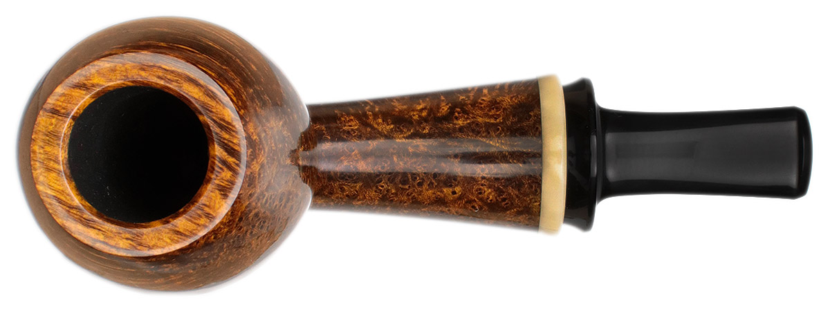 Chris Asteriou Smooth Bent Egg with Tagua Nut (38/20)