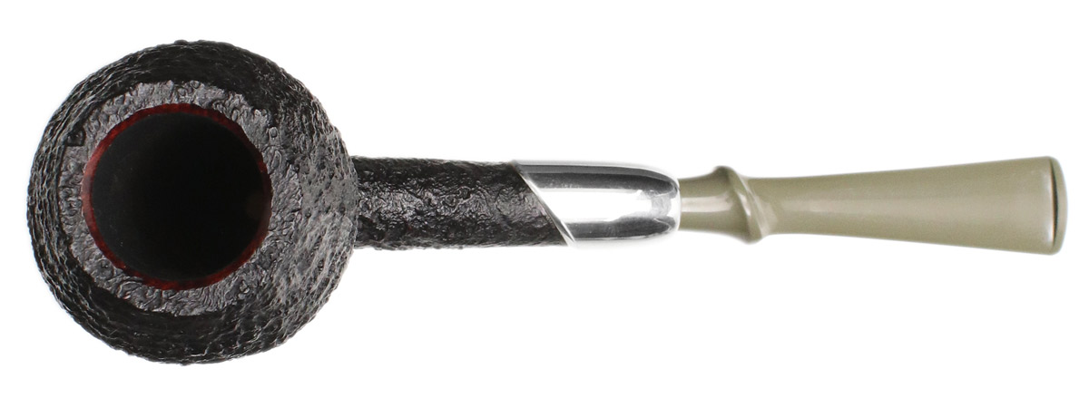 Chris Asteriou Sandblasted Cutty with Silver Army Mount