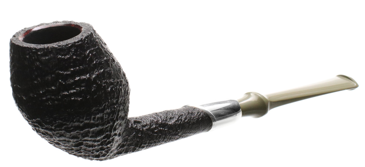 Chris Asteriou Sandblasted Cutty with Silver Army Mount