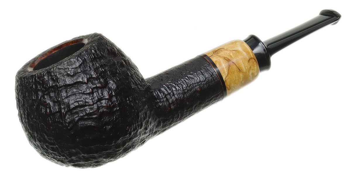 Chris Asteriou Sandblasted Apple with Curly Birch