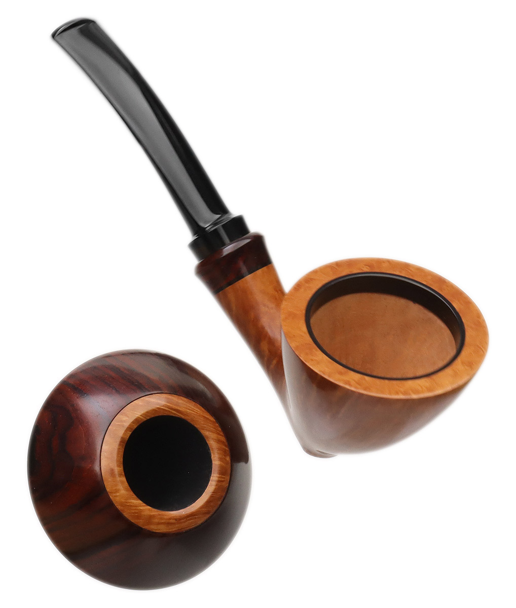 Chris Asteriou Smooth Calabash with Cocobolo